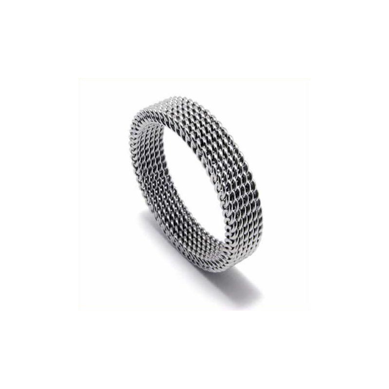 Hálós Uniszex 4 Mm-Es Titán Gyűrű