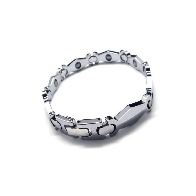 Férfi Volfrám-Karbid 8 Mm Széles Karkötő