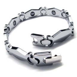 Férfi Volfrám-Karbid 8 Mm Széles Karkötő