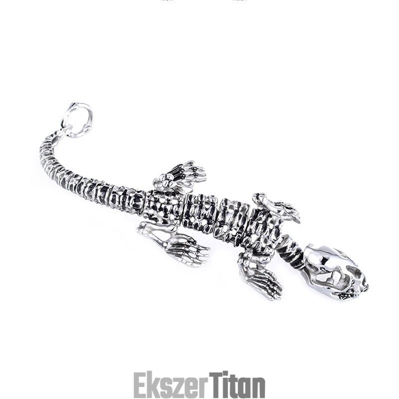Retro Eltúlzott Menő Dinoszaurusz Sikkes Stílusú Titán Karkötő Férfiaknak