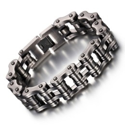 Street Titanium Férfi Kerékpár Karkötő