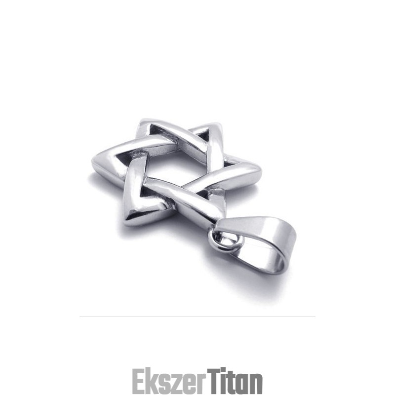 Szerencsés Hexagram Titán Medál